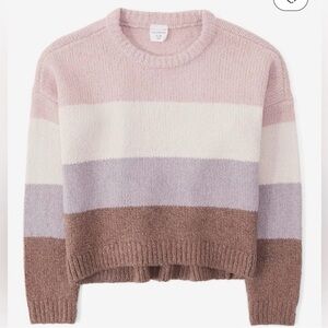 Abercrombie Kids Girls Striped Sweater – Size 9/10